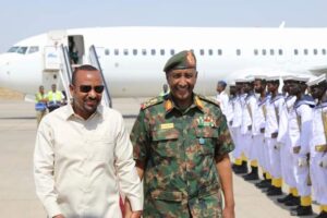 رئيس الوزراء الإثيوبي آبي أحمد يصل بورتسودان